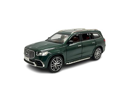 Miniatura Mercedes Benz GLS 63 Acende Luz e Som Metal 1:24