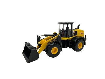 Miniatura Máquina Trator New Holland W170D Burago Metal 1:50