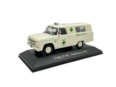 Miniatura Dodge D100 Ambulância 1967 1:43