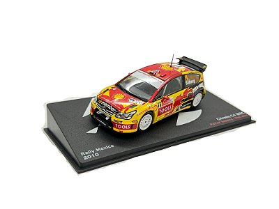 Miniatura Citroen C4 WRC Rally México 2010 Petter Solbe 1:43