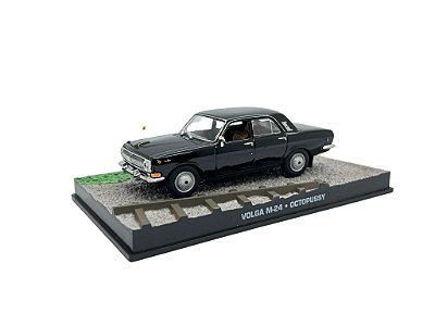 Miniatura Volga M24 Octopussy Coleção 007 1:43