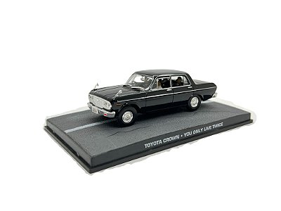 Miniatura Toyota Crown You Only Live twice Coleção 007 1:43
