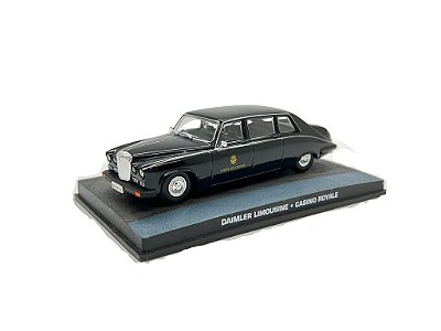 Miniatura Daimler Limousine Casino Royale Coleção 007 1:43