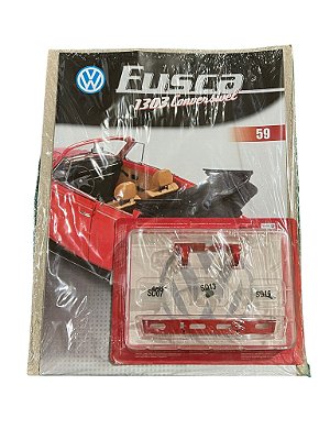 Fascículo Nº 59 Volkswagen Fusca 1303 1:8 Altaya