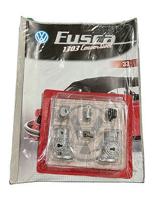 Fascículo Nº 33 Volkswagen Fusca 1303 1:8 Altaya