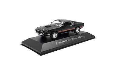 Miniatura Ford Mustang Mach 1 69 Coleção American Nº 33 1:43