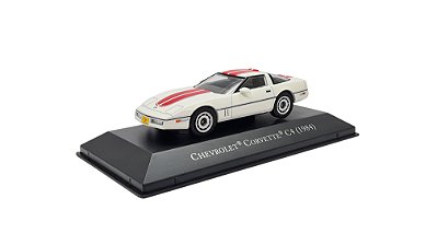 Miniatura Chevrolet Corvette 84 Coleção American Nº 34 1:43