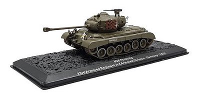 Miniatura Caminhão Tanque De Guerra M26 Germany 1945 1:72
