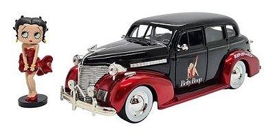 Miniatura Chevy Master Deluxe Betty Boop C/ Boneco  1:24