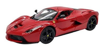 Miniatura Ferrari Laferrari Vermelho Burago Metal 1:18