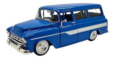 Miniatura Chevy Suburban 1957 Azul Jada Trucks 1:24