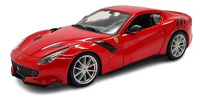 Miniatura Ferrari F12 Tdf Vermelho Burago Metal 1:24