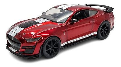 Miniatura Ford Mustang Shelby Gt500 2020 Vermelho Jada 1:24