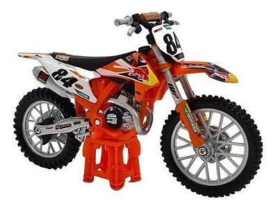 Miniatura Moto Ktm 450 Sx-f Factory Redbull Burago 1:18