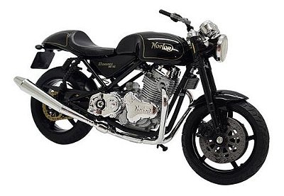 Miniatura Moto Norton Comando 961 Se Preto 1:18