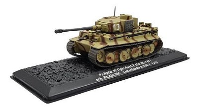 Miniatura Caminhão Tanque De Guerra Vi Tiger 1943 1:72