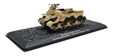 Miniatura Caminhão Tanque De Guerra Nº 18 M7 Hmc 1942 1:72