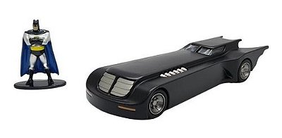 Miniatura Batmóvel Boneco Batman Batmobile Metal Jada 1:32