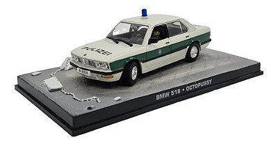 Miniatura Bmw 518 Policia Polizei Octopussy 007 1:43