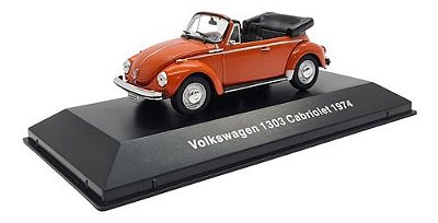 Miniatura Coleção Volkswagen Nº 58 Fusca 1303 Cabriolet 1:43