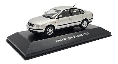 Miniatura Coleção Volkswagen Nº 35 Passat 1998 Prata 1:43