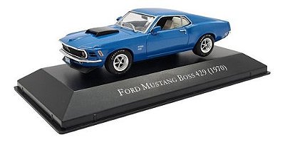 Miniatura Ford Mustang Boss 429 1970 American Nº 20 1:43