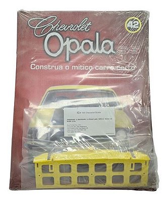 Fascículo Nº 42 Chevrolet Opala Ss Amarelo Metal Salvat 1:8