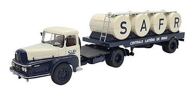 Miniatura Caminhão Articulado Carreta Tizuar Tanque 1:43
