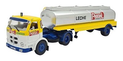 Miniatura Caminhão Articulado Pegaso Carreta Tanque 1:43
