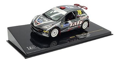 Miniatura Peugeot 207 S2000 Rally Finland 2009 Ixo 1/43