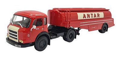 Miniatura Caminhão Articulado Saviam Carreta Tanque 1:43