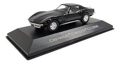 Miniatura Chevrolet Corvette C3 1968 American Nº 10 1:43