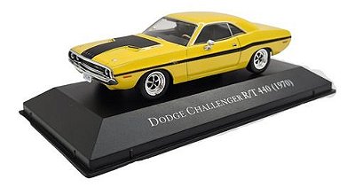 Miniatura Dodge Challenger R/t 440 1970 American Nº 07 1:43