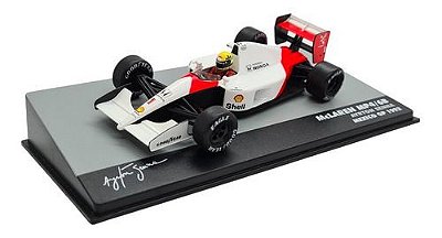 Miniatura Fórmula 1 F1 Ayrton Senna Mclaren Mp4/6b 1992 1:43