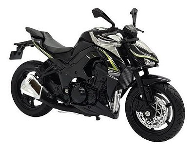 Miniatura Moto Kawasaki Z1000 Welly 1:18