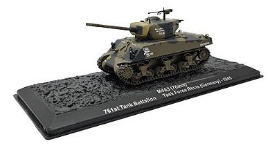 Miniatura Caminhão Tanque De Guerra Alemanha 1945 M4a3 1:72