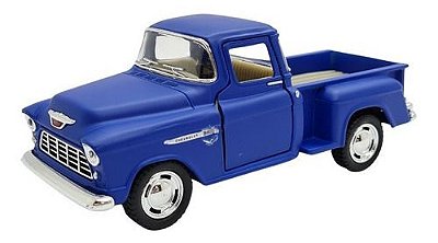 Miniatura Chevrolet Chevy Stepside 1955 Metal Kinsmart 1:32