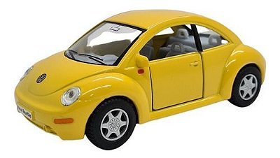 Miniatura Volkswagen New Beetle 2003 Metal Kinsmart 1:32