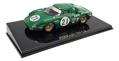 Miniatura Ferrari 250 Lm Verde Metal 1:43