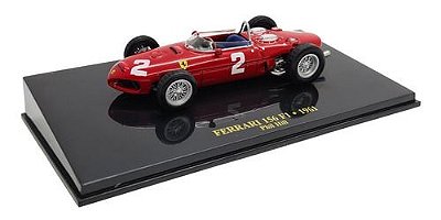 Miniatura Ferrari 156 F1 1961 Phil Hill Vermelho Metal 1:43