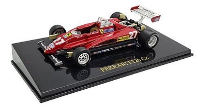 Miniatura Ferrari 126 C2 Vermelho Metal 1:43