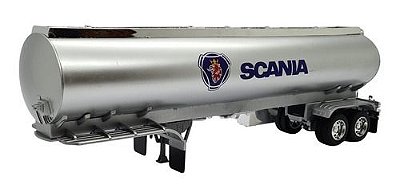 Miniatura Carreta Tanque 2 Eixo Original Welly 1:32