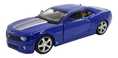 Miniatura Chevrolet Camaro Azul Metal 1:38