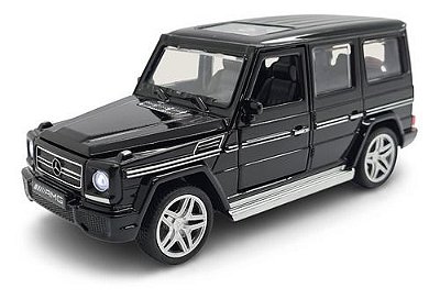 Miniatura Mercedes Benz G65 Amg Preto Acende Luz/som 1:32