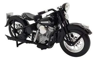 Miniatura Moto Harley Davidson Fl Panhead 1948 1:18