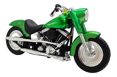 Miniatura Moto Harley Davidson Flstf Street Serie 37 1:18