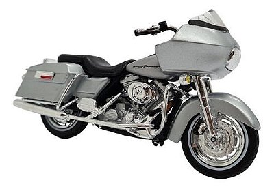 Miniatura Moto Harley Davidson Fltr Road Glide 2002 1:18