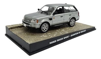Miniatura Land Rover Range Rover Sport Prata Filme 007 1:43