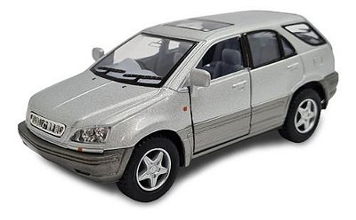 Miniatura Lexus Rx300 Prata Metal 1:36