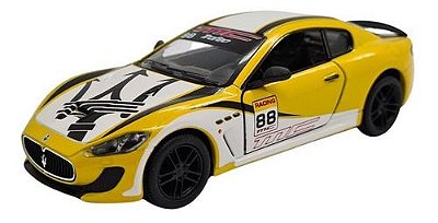 Miniatura Maserati Gran Turismo Mc Stradale Amarelo 1:38